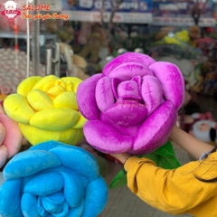 Gấu bông hoa hồng nhiều màu