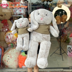 Gấu bông thỏ bunny tai dài mặc áo len