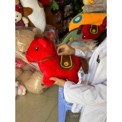 Gấu bông Ngựa Đỏ Tài Lộc Bính Ngọ