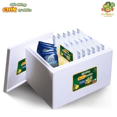 Cơm Sầu Riêng HỮU CƠ Chín Tự Nhiên l Bà Hoàng Long Khánh (Combo thùng 5kg - Tặng ngay 1kg)
