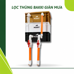 BỘ LỌC THÙNG BAKKI MANT – LỌC DÀN MƯA ỐNG CAM CHO BỂ CÁ CẢNH