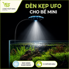 Đèn kẹp đĩa bay UFO RGB 5W cho bể mini