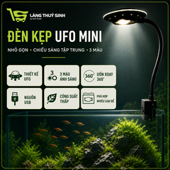 Đèn kẹp đĩa bay UFO RGB 5W cho bể mini