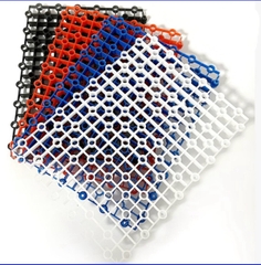 Vì Nhựa Lót Đáy Bể Lọc Hồ Cá 20x26cm Kèm 5 Chân Đế Dùng Cho Bể Tràn Dưới/Trên, Nắp Đậy, Vách Ngăn