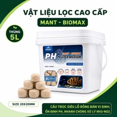 Vật Liệu Lọc Cao Cấp MANT cho bể thuỷ sinh cá cảnh