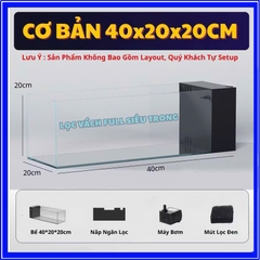 Bể lọc vách 40-20-20