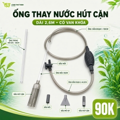 Ống thay nước hút cặn vệ sinh chuyên dụng cho bể cá thuỷ sinh