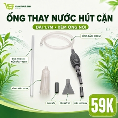 Ống thay nước hút cặn vệ sinh chuyên dụng cho bể cá thuỷ sinh