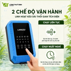 Máy Sủi Oxy tích điện máy khoẻ siêu êm Langzu LZ-668 | Sủi oxy tích điện cao cấp
