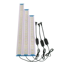 Đèn LED DEYAO 6 Hàng Bóng, Đèn Led Siêu Sáng WRGB Đôi Màu, 20-100cm Lên Màu Cho Cá Và Cây Thủy Sinh