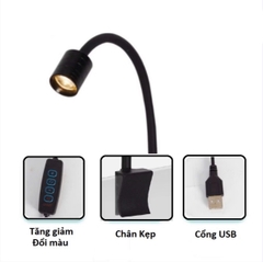 Đèn Rọi Bể Cá QUANLONG 3W 5W Thủy Sinh Chỉnh Tiêu Cự Gom Tỏa Ánh Sáng Cho Bể Biotope