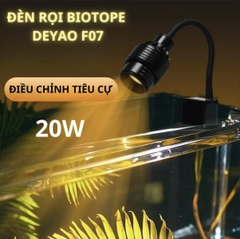 Đèn Rọi DEYAO F09/F07/F06/F01. Đèn 3 Chế Độ Sáng, Chỉnh Tiêu Cự – Đèn Spotlight Bán Cạn, Đèn Biotope