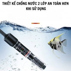 Máy Sưởi Bể Cá Mini Heater DEYAO 25W-50W-75W-100W, Cho Bể Cá Cảnh, Bể Thủy Sinh, Ổn Định Nhiệt Độ