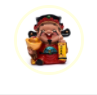 Thần tài,Thần tiền Mini cầm thỏi vàng