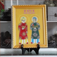 Bài vị Cậu Tài Cậu Quý(Đẹp)