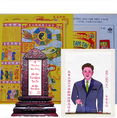 CB Tam Tai [Bài vị +Giấy cúng ]