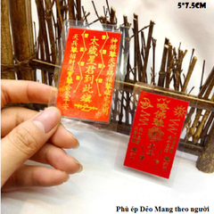 Phù Thái tuế nhỏ-Ép cứng (5*7.5cm)