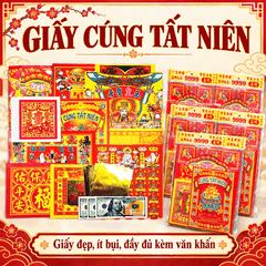 Bộ Giấy cúng Tất Niên đủ bộ [kèm văn khấn]pt