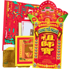 Bộ Giấy cúng Tổ nghề,Tổ nghiệp [Đẹp,Kèm Văn khấn]pt