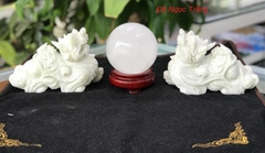 Tỳ hưu Đá Ngọc Trắng