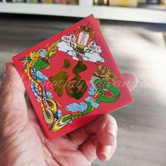 Giấy dán Dưa hấu chữ Phúc 6,7cm(Nhỏ)