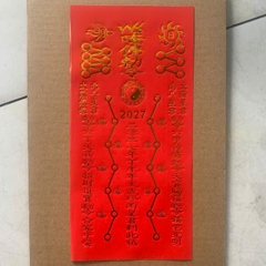 Phù Thái Tuế Giấy 2026 [Khổ Lớn 26*12.5cm]