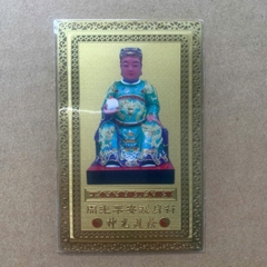 Kim bài Thái Tuế 2026 Mạ Đồng[ 8*5cm]