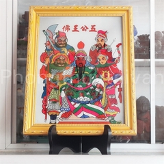 Bài vị Ngũ Công Vượng Phật Vàng