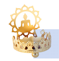 Chân Đèn Phật hoa sen Hợp kim(9.8*12 cm)