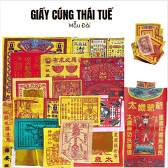 Bộ Giấy Cúng Thái Tuế Đài