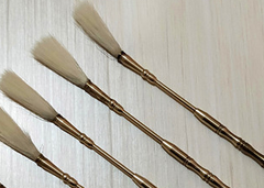 Chổi quét Thân nhỏ cán Đồng 16.6cm