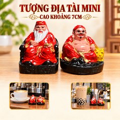 Tượng Địa Tài nhỏ Mini (Cao 7cm)