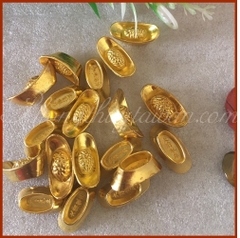 Thỏi Vàng nhỏ Không chữ 1.8*0.8*0.5 cm
