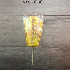 Bài vị cúng Sao Cửu Diêu Tinh Quân- có Cây(21 nến vàng)