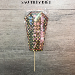 Bài vị cúng Sao Cửu Diêu Tinh Quân- có Cây(7 nến đen/xanh dương/tím)