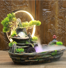 Thác Nước Bosai Núi Non Sương Mù(42*18*35cm)