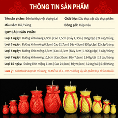 Nến Ly Bơ Sáp Trái Thơm (1 Ngày,3 Ngày,5 Ngày,7 Ngày)