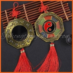 Gương Bát Quái Thập Nhị Địa Chi (có kính) 10cm