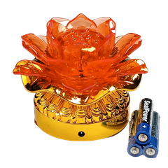 CB Đèn Hoa Sen 7*10Cm(Đèn+Pin)