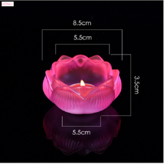 Đế đèn Lưu ly 8*6*4.5cm(không đế sen)