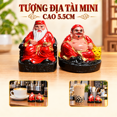 Tượng Địa Tài nhỏ Mini (Cao 7cm)
