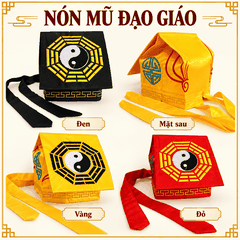 Nón Mũ Đạo Giáo 20*22cm