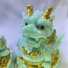 Cụ Tỳ Hưu Xanh Ngọc 17cm(Trung)