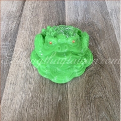 Thiềm Thừ Bột Đá -Xanh Ngọc(18*17*12cm)