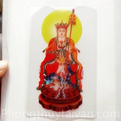 Thẻ nhựa Kim bài trong suốt(8*5.5cm)-Phật Địa Tạng
