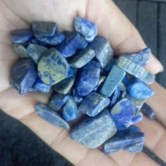 Đá Vụn - Xanh Lapis Lazuli B10 [đã mài]. [1gr]
