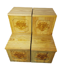 Đế Gỗ Nhị Cấp Gỗ Thông(Dọc)