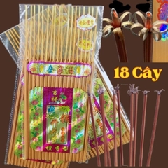 Nhang cây Xòe nở hoa Phú Quý 30cm(18 Que)-6 Cánh