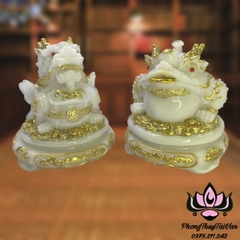 Cụ Cóc+Tỳ Hưu Nhỏ(Cóc + Tỳ 11.5cm)