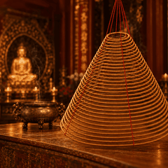 Nhang Vòng Treo Đàn Hương (Lớn) Loại 7 Ngày,15 Ngày